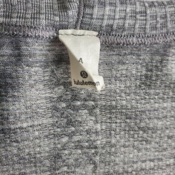 Lululemon x Peloton Heathered Grey Crew Neck Swiftly Tech Top Size 4 - Picture 4 of 9